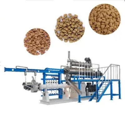 Extruder Sekrup Kembar Untuk Makanan Hewan Peliharaan